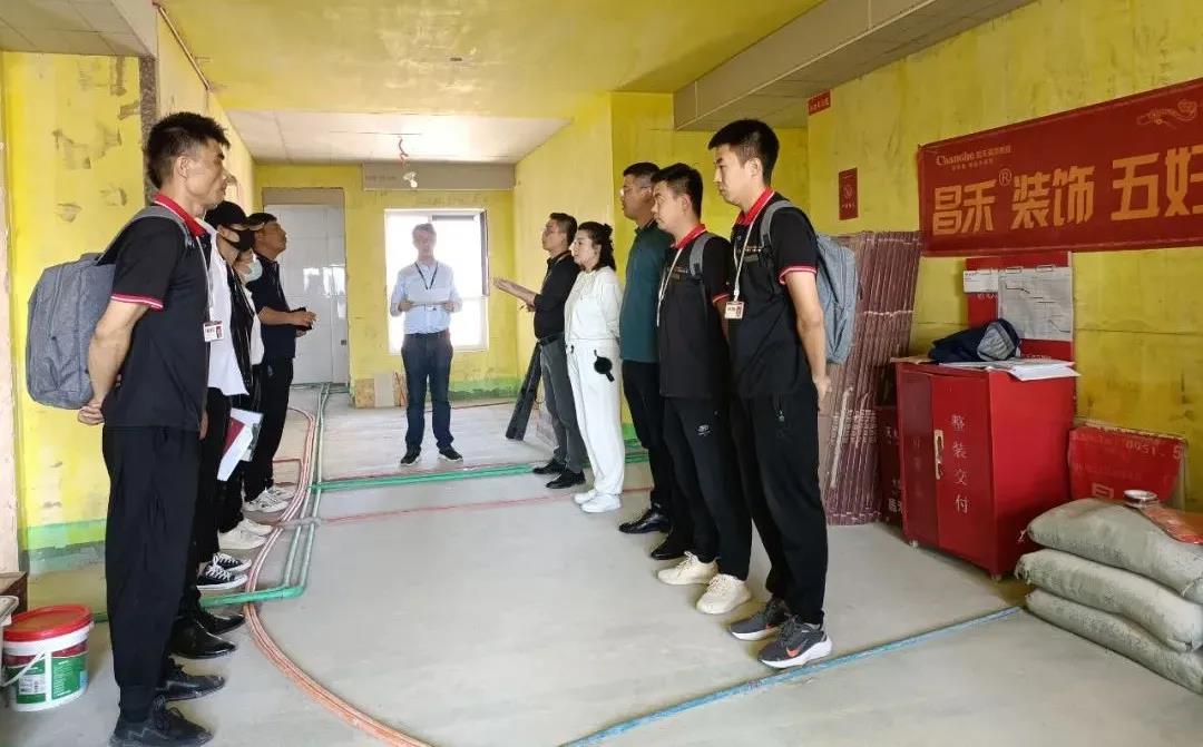 昌禾裝飾【鳳凰華府】工地聯(lián)檢丨鏡頭紀(jì)實(shí)，讓每個(gè)工地都禁得住考驗(yàn)！