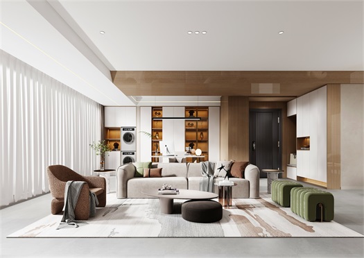 中海世家135平米現(xiàn)代簡約效果圖 中海世家135平米現(xiàn)代簡約效果圖