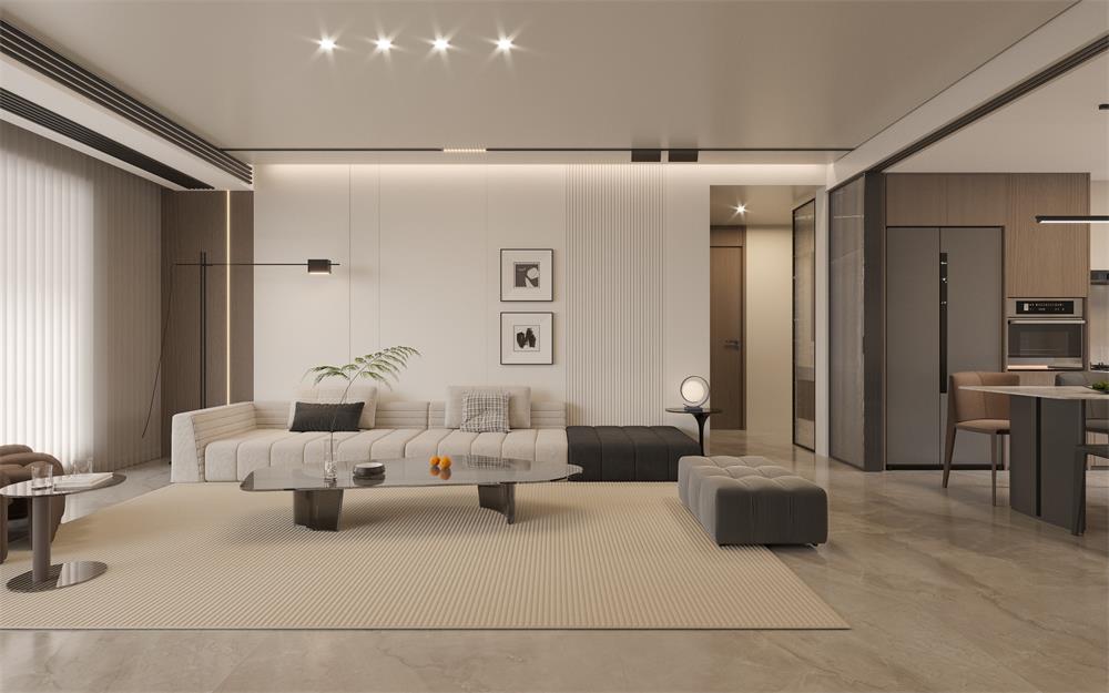 星耀閱海138㎡ | 開(kāi)放式餐廚新玩法！可開(kāi)合式LDK一體化，讓家瞬間大兩倍