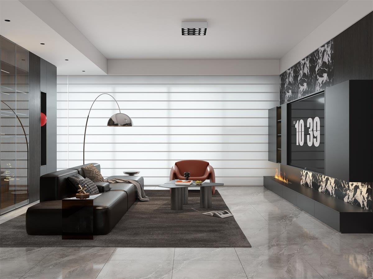 萬(wàn)科錦曜 | 暗黑美學(xué)天花板！他家129㎡意式風(fēng)太驚艷了！