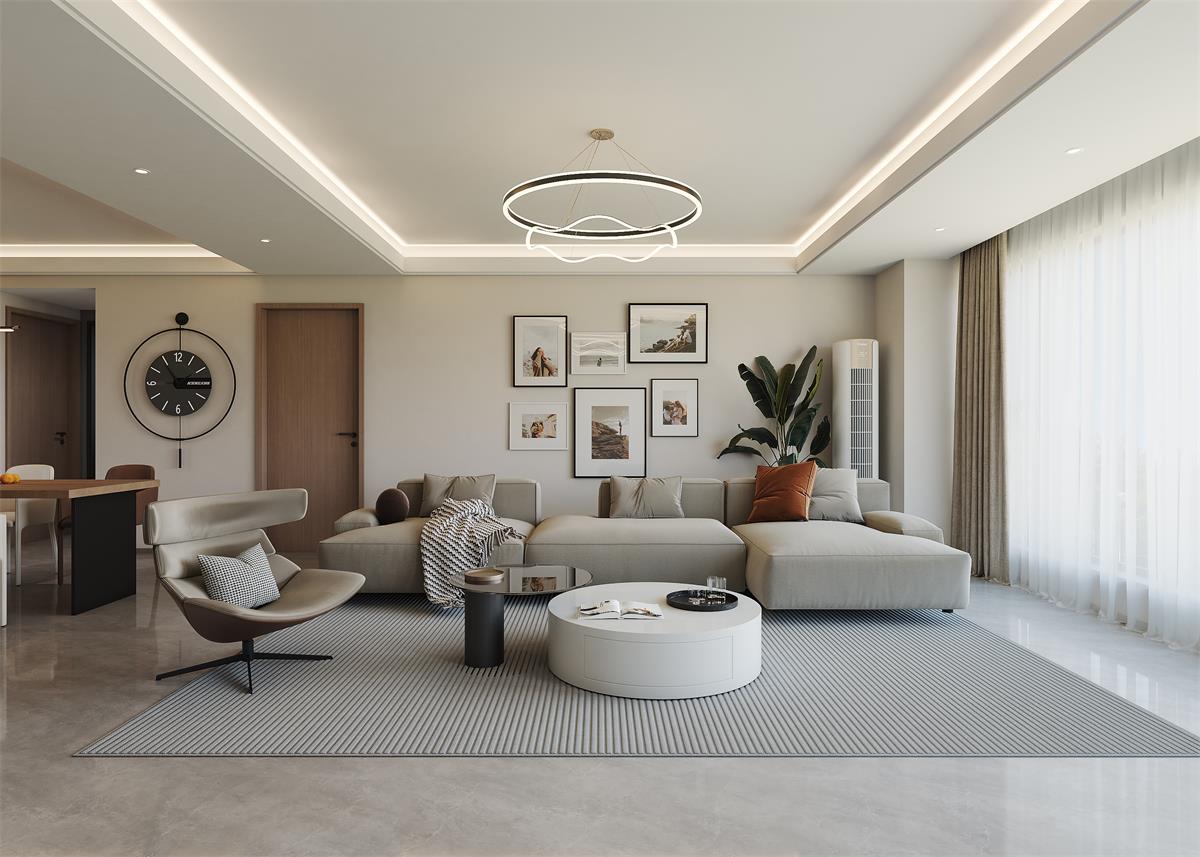 中海華樾 | 萬(wàn)萬(wàn)沒(méi)想到！這個(gè)130㎡簡(jiǎn)約風(fēng)的家，讓幸福感飆升！