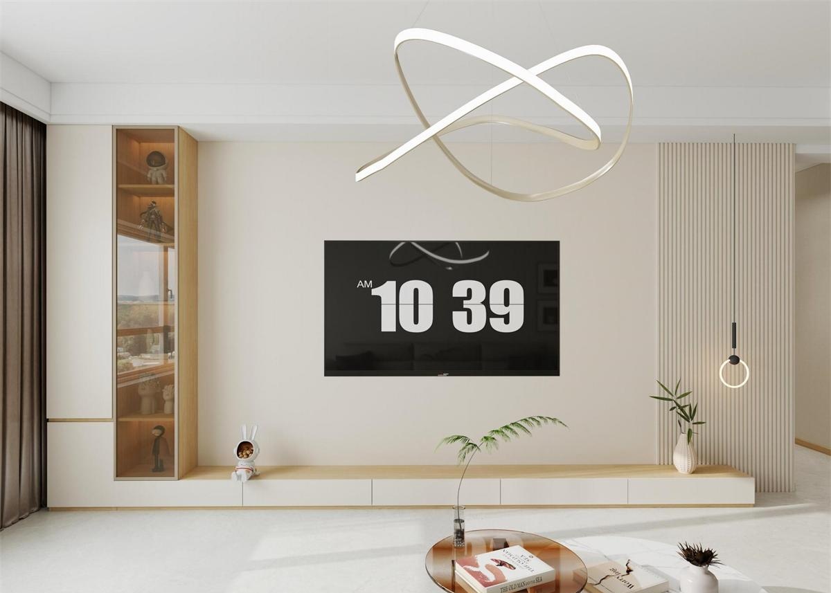 魯銀瀧璽126㎡ | 溫柔感溢出屏幕！『簡約+奶油』看一百遍也不膩