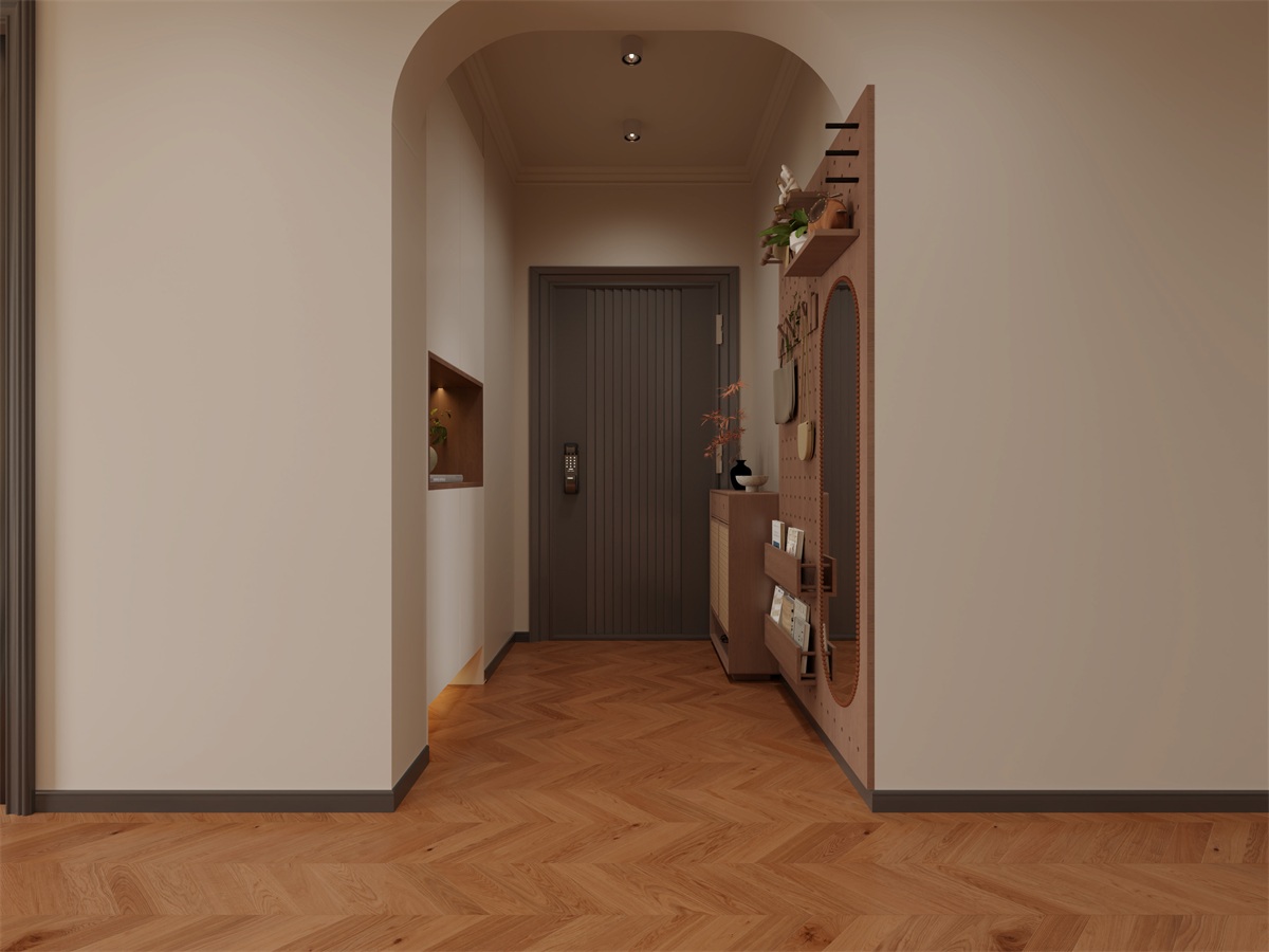 閱海萬家110㎡ | 奇葩戶型爆改中古風(fēng)治愈美家！推門第一眼就驚艷！