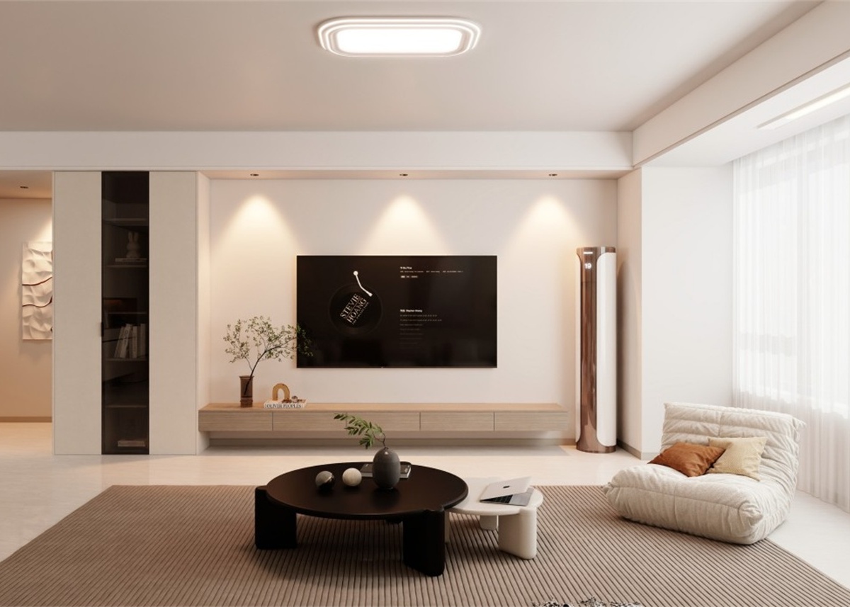 寧房云筑129㎡ | 不知道裝什么風(fēng)格，就試試現(xiàn)代簡(jiǎn)約風(fēng)吧，不踩雷首選！