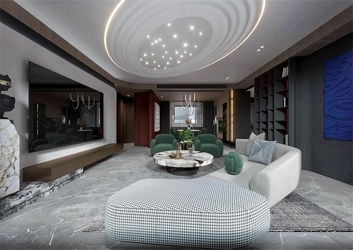 中海九樾143㎡ | 你不敢嘗試的暗黑系混搭風(fēng)，到底有多炫酷？！