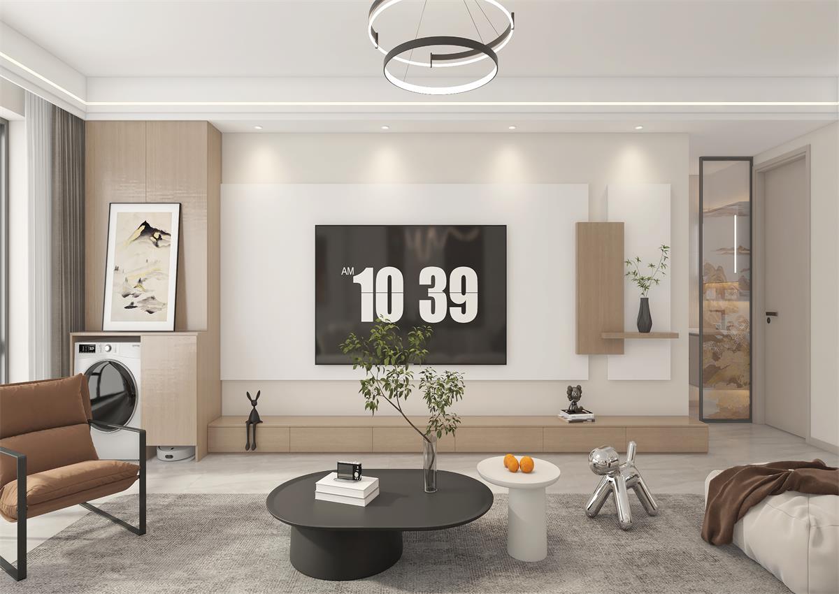 紫辰府128㎡ | 『奶油風』不是刷個大白墻！溫馨、顯大、好打理才是核心！