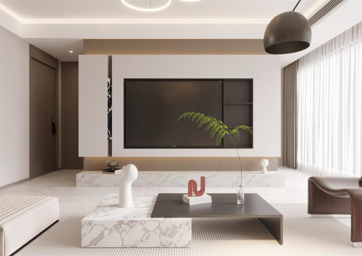 萬科錦曜143㎡ | 中性色調(diào)的自然風之家，慢生活的氛圍徹底治愈我了！