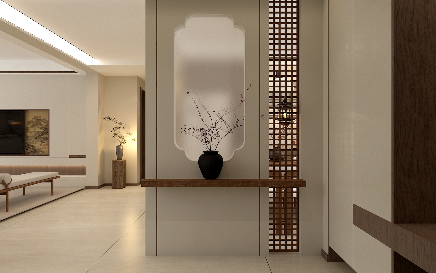 銀稅花園148㎡ | 出租房改造成這樣算不算成功？這個(gè)宋式美學(xué)的家簡(jiǎn)直贏(yíng)麻了！