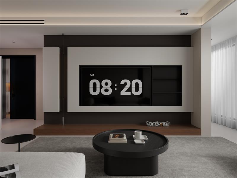 北郡府136㎡ | 不跟風(fēng)、不網(wǎng)紅，這個(gè)高智感的意式極簡(jiǎn)家，百看不厭！