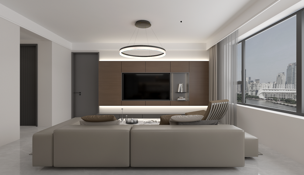 金宇鳳語庭105㎡ | 花小錢辦大事！小戶型+簡(jiǎn)約黑白灰著實(shí)驚艷