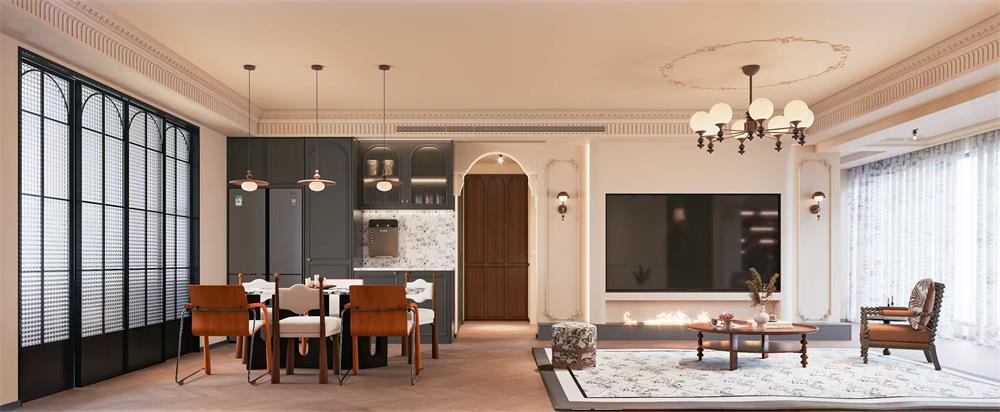 中梁印168㎡ | 絕美法式復古風！二人一貓裝滿日常的松弛與浪漫~