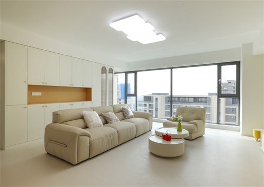 實(shí)景 | 萬錦公館143㎡奶油風(fēng)，藏進(jìn)角落里的寫意自然，讓焦慮瞬間清零！