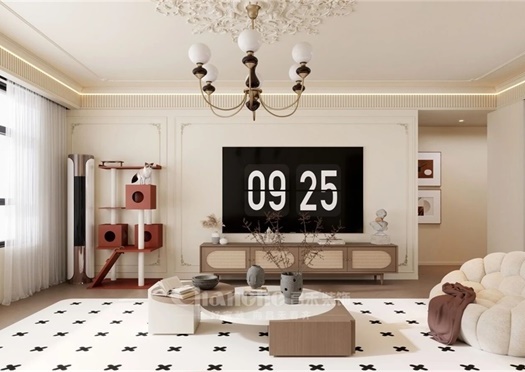 盛世西城130㎡ | 住進(jìn)這個(gè)中古奶油風(fēng)的家，推門那一刻幸福感爆棚！