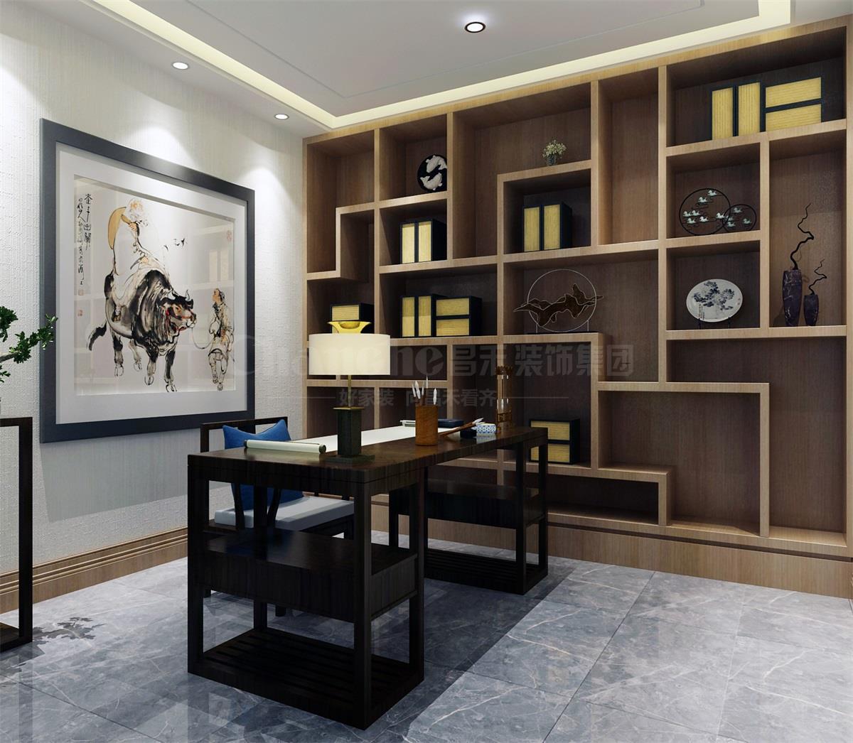 書房和接待茶室散發(fā)著淡淡的茶香，只需心境空靈，少幾分濃墨重彩，多幾分雅致清寧，并在此感悟生命的智慧。